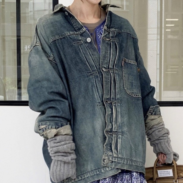 【STAMMBAUM/シュタンバウム】OVERSIZE DENIM JACKET