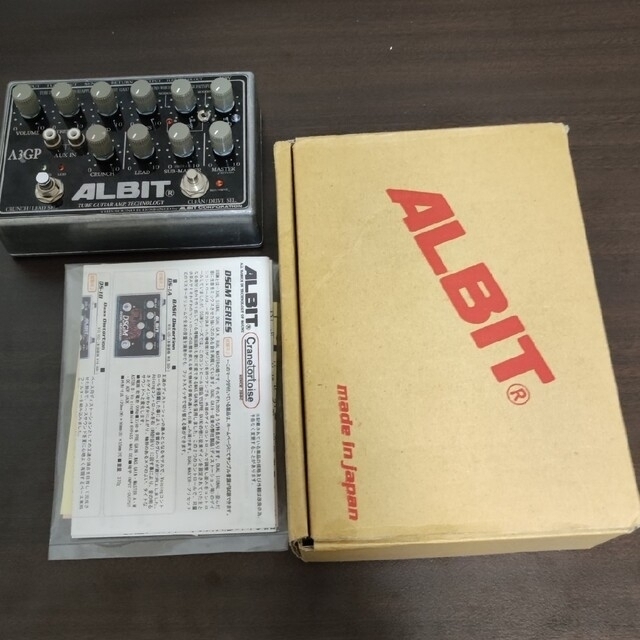 ALBIT アルビット A3GP 3ch真空管プリアンプ 楽器のギター(エフェクター)の商品写真