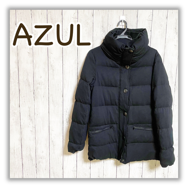 【AZUL】ジャッケット　メンズ　ブラック メンズのジャケット/アウター(ダウンジャケット)の商品写真