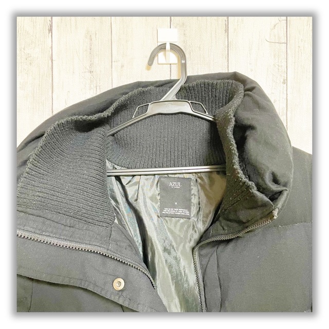 【AZUL】ジャッケット　メンズ　ブラック メンズのジャケット/アウター(ダウンジャケット)の商品写真