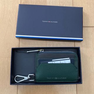 トミーヒルフィガー(TOMMY HILFIGER)のトミーヒルフィガー　レザーLジップミニカードケース(その他)