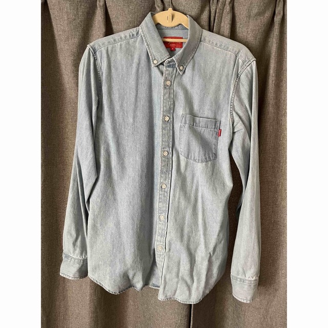 Supreme OxfordShirt S Light Washed Denim