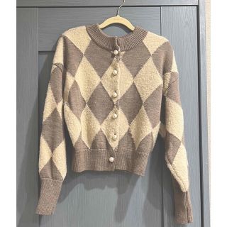 ハーリップトゥ(Her lip to)のHerlipto Twinkle Argyle Knit Pullover(ニット/セーター)