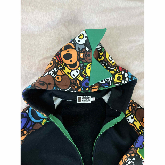 A BATHING APE(アベイシングエイプ)のA BATHING APE パーカー コットン s 恐竜 メンズのトップス(パーカー)の商品写真