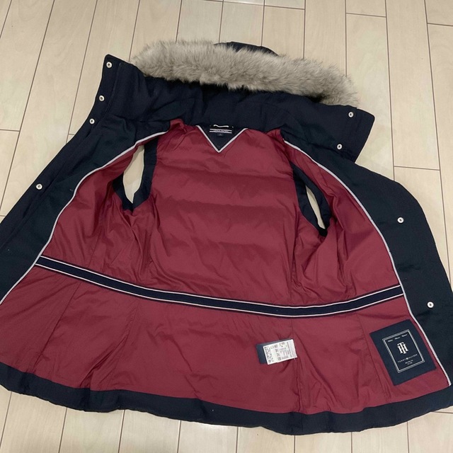TOMMY HILFIGER フェイクファー付き ダウンベスト‼️ Sサイズ-