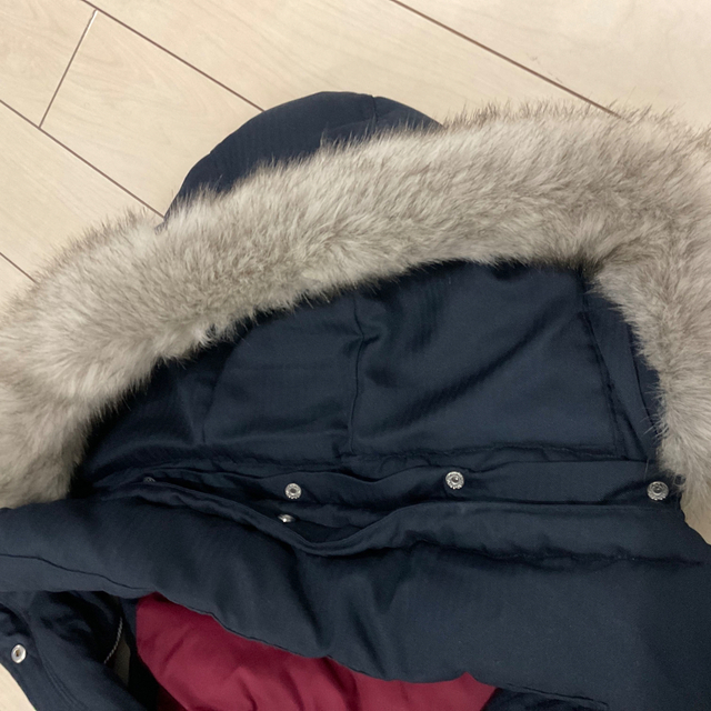 TOMMY HILFIGER - TOMMY HILFIGER フェイクファー付き ダウンベスト