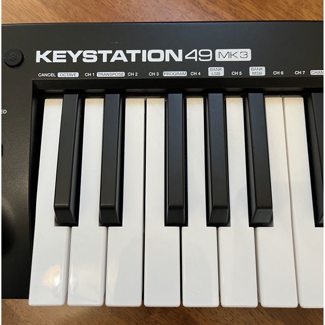 【美品】M-AUDIO Keystation49 mk3 USB 楽器のDTM/DAW(MIDIコントローラー)の商品写真