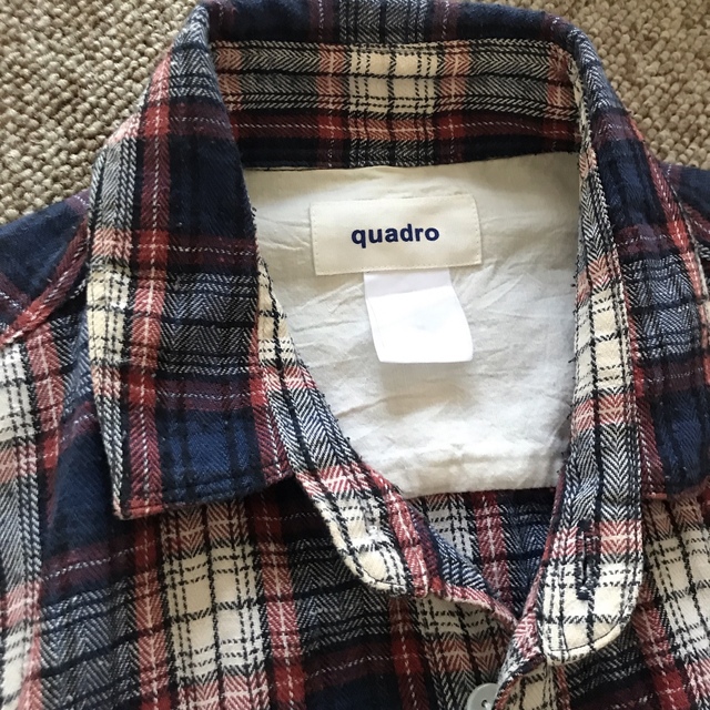QUADRO(クアドロ)のquadro メンズ　ネルシャツ メンズのトップス(シャツ)の商品写真