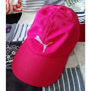 プーマ(PUMA)のPUMA　ランニング　ピンク　キャップ帽　レディース(キャップ)