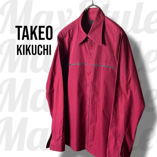 TAKEO KIKUCHI(タケオキクチ)の【TAKEO KIKUCHI】タケオキクチ シャツネクタイ　コーデセット メンズのトップス(シャツ)の商品写真