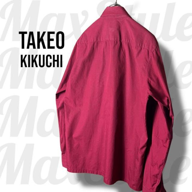 TAKEO KIKUCHI(タケオキクチ)の【TAKEO KIKUCHI】タケオキクチ シャツネクタイ　コーデセット メンズのトップス(シャツ)の商品写真