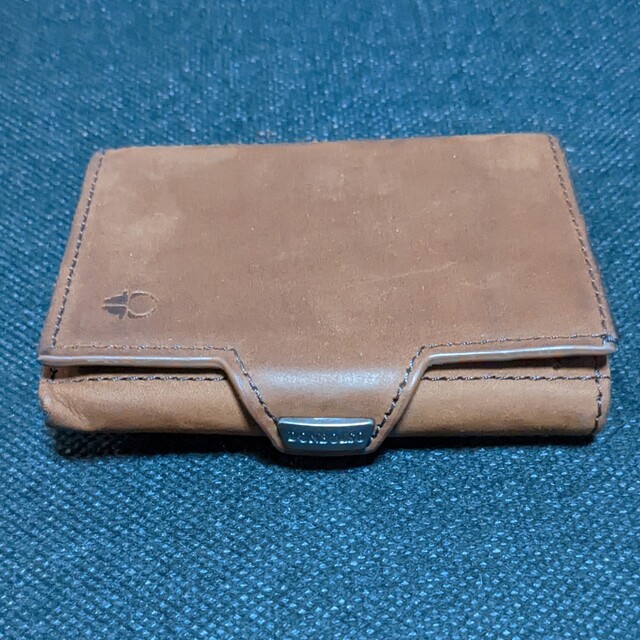BOLSO 本革ミニ財布 ブラウン