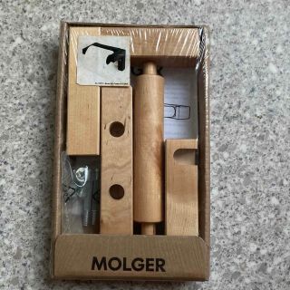 イケア(IKEA)の新品未開封！IKEA トイレットペーパーホルダー　MOLGER(トイレ収納)