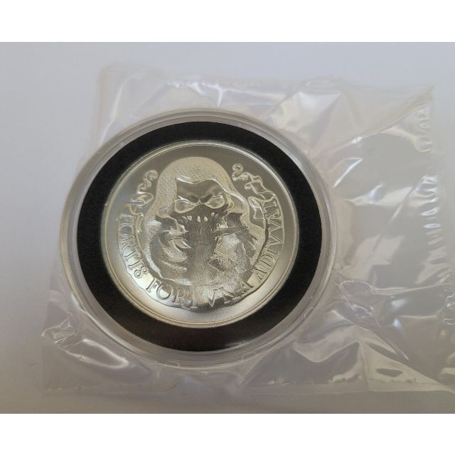 1オンス　エラー銀貨　2022年　intaglio Mint