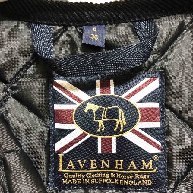 LAVENHAM(ラベンハム)のラベンハム　キルティングジャケット　38サイズ レディースのジャケット/アウター(その他)の商品写真