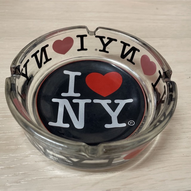 I ❤︎ NY  アイラブニューヨーク　灰皿 インテリア/住まい/日用品のインテリア小物(灰皿)の商品写真