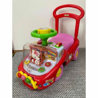 ハローキティ(ハローキティ)の【美品】ハローキティ 手押し車(手押し車/カタカタ)