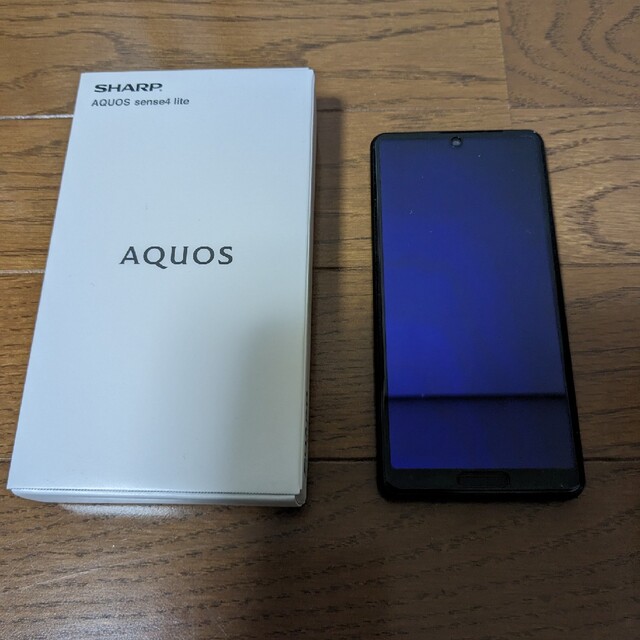 AQUOS sense4 lite ブラック【SH-RM15】《新品未開封》