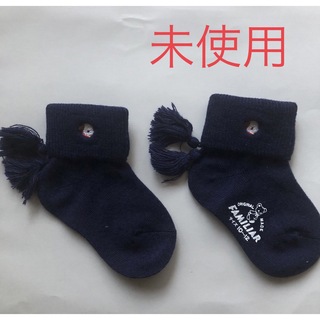 ファミリア(familiar)のFAMILIAR  靴下(10〜12)タッセル付き　未使用(靴下/タイツ)
