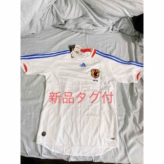 アディダス(adidas)の(レア)サッカー日本代表ユニフォーム　(アウェイ) Lサイズ(ウェア)