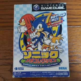 セガ(SEGA)のソニックメガコレクション キューブ(家庭用ゲームソフト)