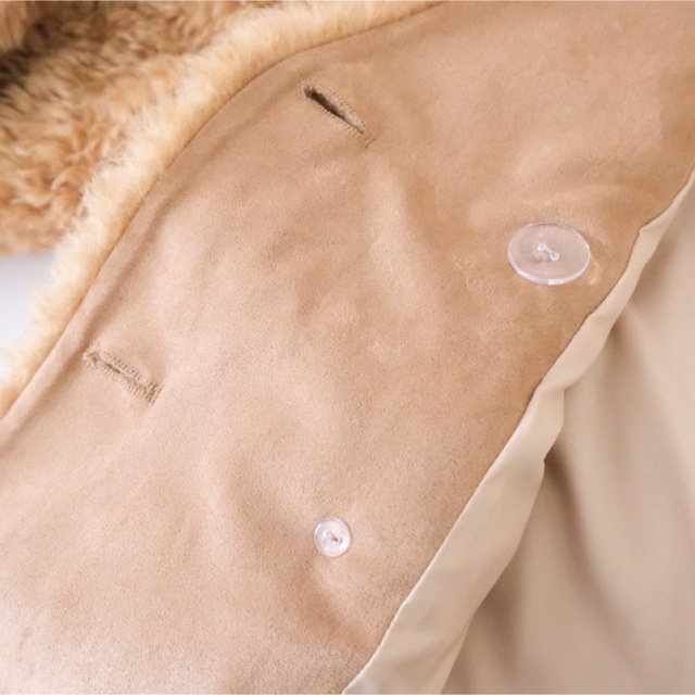 searoomlynn TEDDY ファーノーカラージャケット | mawadgroup.com