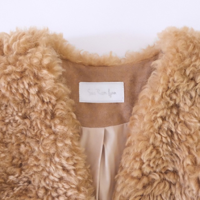 searoomlynn TEDDY ファーノーカラージャケット | www.maskupandlive.org