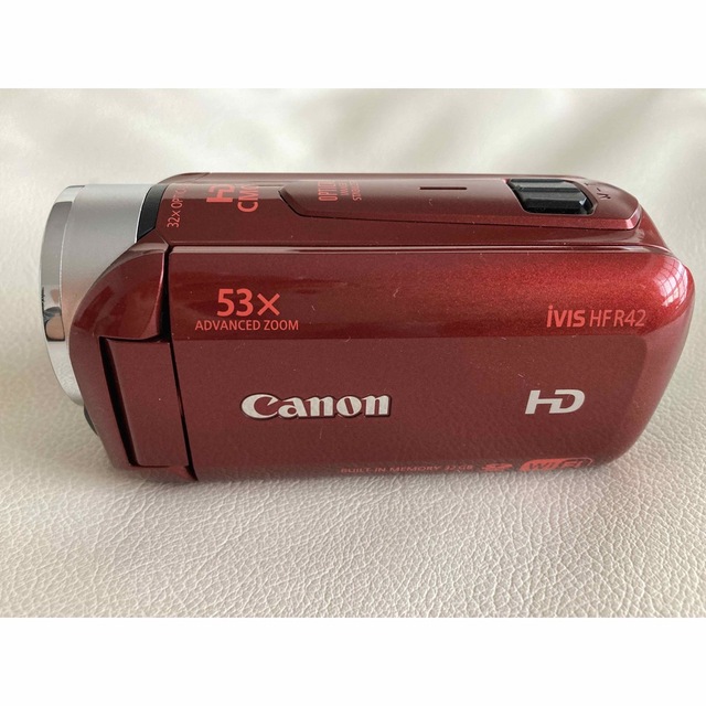 Canon(キヤノン)のCanon IVIS HF R42（動作確認済み） スマホ/家電/カメラのカメラ(ビデオカメラ)の商品写真