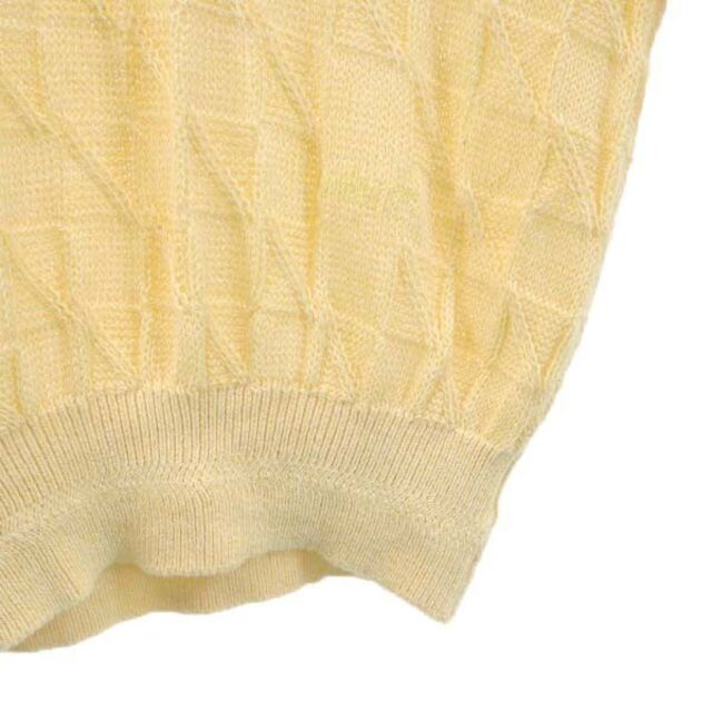 BURBERRY - バーバリー 80-90s セーター M 淡黄色 Burberrys メンズ