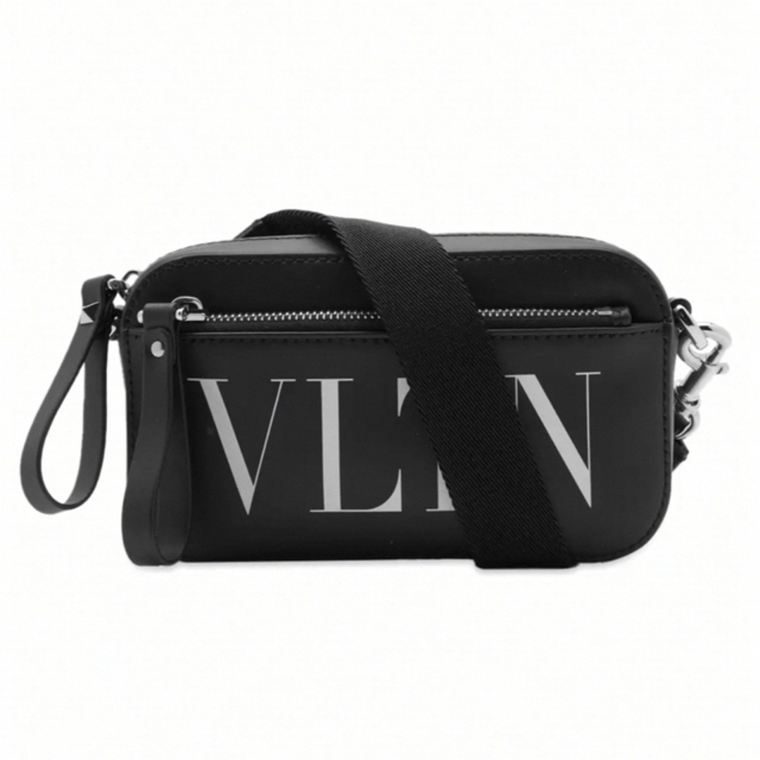 VALENTINO ヴァレンティノ VLTN ショルダーバッグ ブラック 黒