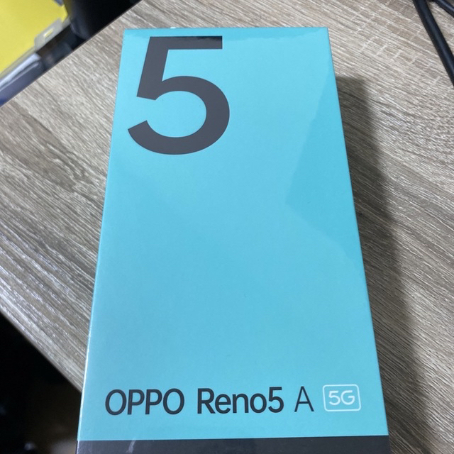スマートフォン本体OPPO Reno5 A SIMフリー シルバーブラック