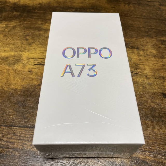 スマホ/家電/カメラOPPO A73 ネイビーブルー　新品