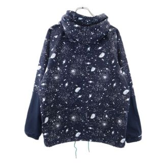 STUSSY - ステューシー 総柄 ロゴ アノラックパーカー L ネイビー系 ...