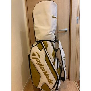 テーラーメイド(TaylorMade)のテーラーメイド　ゴルフバック　白金(中古品)(バッグ)