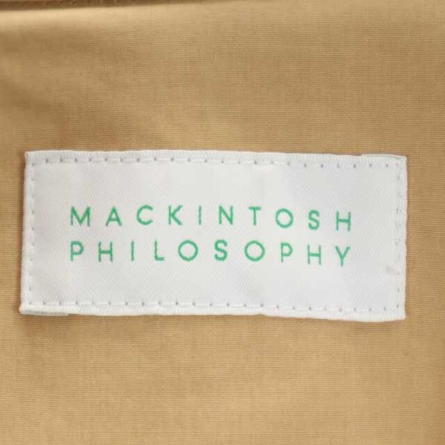 マッキントッシュフィロソフィー コットン 三陽商会 コート 2 ベージュ MACKINTOSH PHILOSOPHY ウエストベルト レディース   【220908】 8