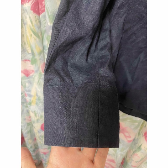 Simplicite(シンプリシテェ)のsimplicite 紺ブレザー　S レディースのジャケット/アウター(テーラードジャケット)の商品写真