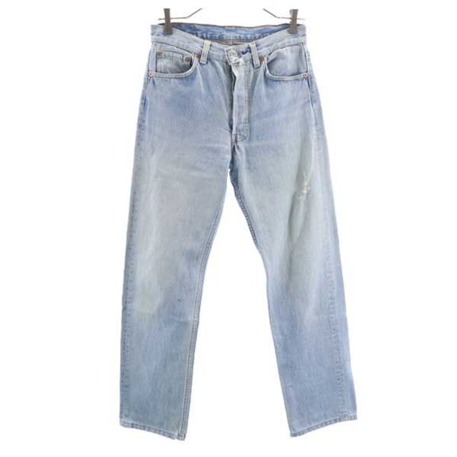 リーバイスLevi's501　ペイント加工　カラーデニムパンツ　W30　ジーンズ