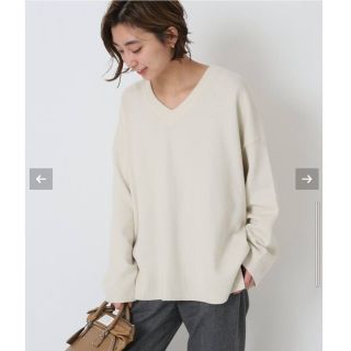 DEUXIEME CLASSE - ドゥーズィエムクラス COMFY Vネック プルオーバー