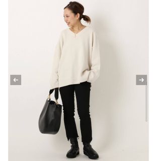 DEUXIEME CLASSE - ドゥーズィエムクラス COMFY Vネック プルオーバー