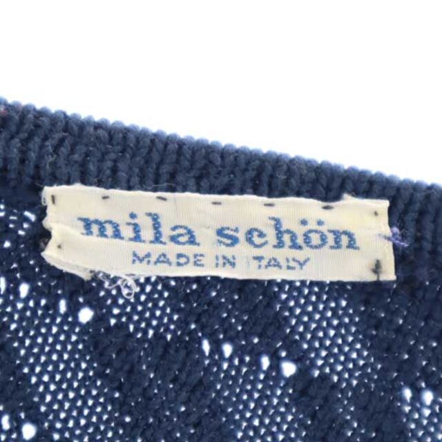 ミラ・ショーンの　ポロセーター　紺色Mサイズを出品させて頂きます。