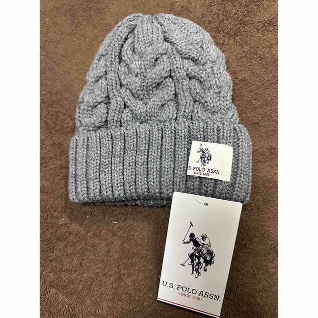 U.S. POLO ASSN.(ユーエスポロアッスン)のPOLO  ASSN ニット帽子 レディースの帽子(ニット帽/ビーニー)の商品写真