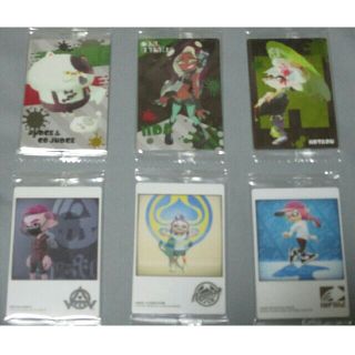 スプラトゥーン2　イカすカードウエハース　プラスチックカード　14枚【品】