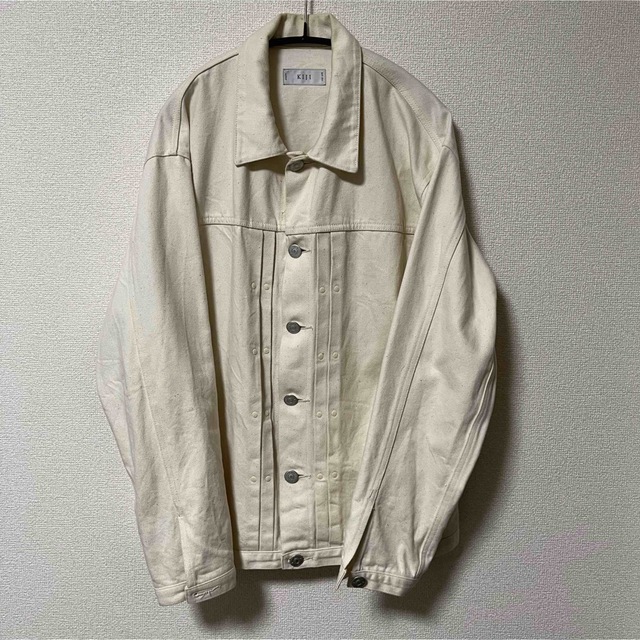 ［専用］ KIJI デニムジャケット / wrapinknot セーター　セット メンズのジャケット/アウター(Gジャン/デニムジャケット)の商品写真