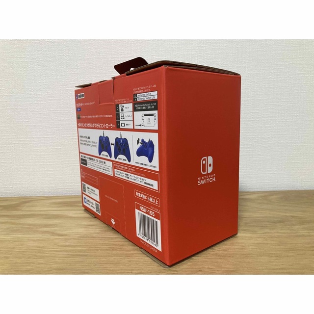 [ほぼ新品] ホリパッド for Nintendo Switch ブルー エンタメ/ホビーのゲームソフト/ゲーム機本体(その他)の商品写真