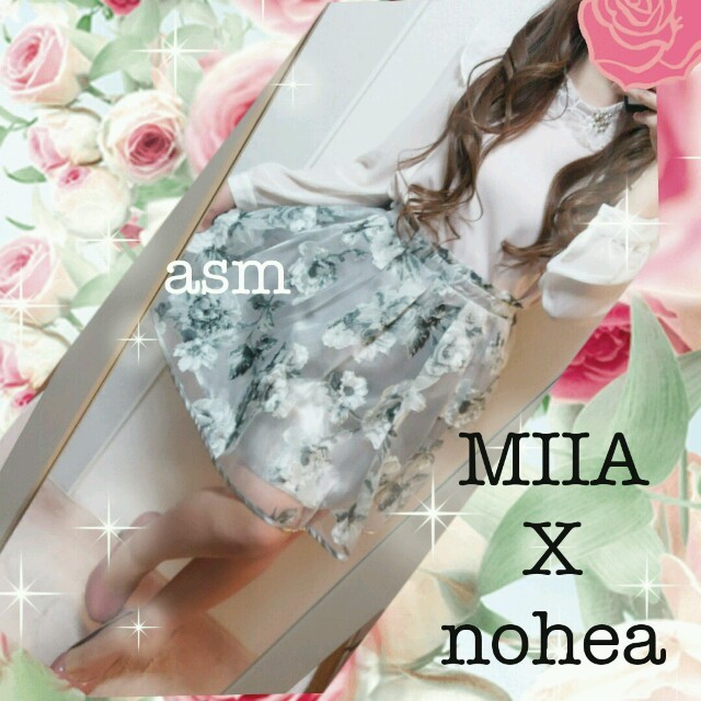 美品☆MIIA＆nohea＊大人フェミニンコーデ