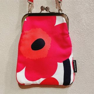 マリメッコ(marimekko)のマリメッコ　がま口ショルダー(ショルダーバッグ)