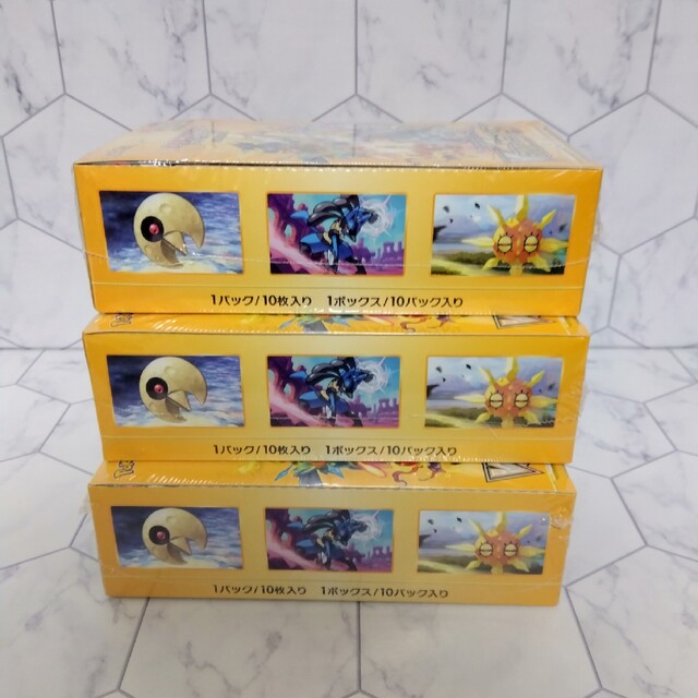 ポケモンカードゲーム　V STARユニバース　未開封シュリンク付3BOX