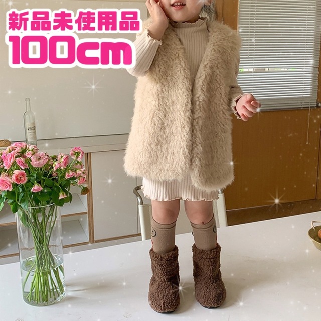 ★大幅値下げ！★子供服　ファーベスト　女の子　100cm キッズ/ベビー/マタニティのキッズ服女の子用(90cm~)(ジャケット/上着)の商品写真