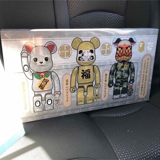 BE@RBRICK - BE@RBRICK BAPE®︎ 招き猫 銀メッキ 達磨 金メッキ 獅子舞 ...