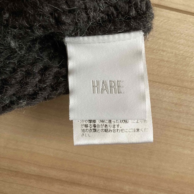 HARE(ハレ)のHARE ハイネックニットワンピース ボリュームスリーブ レディースのワンピース(ロングワンピース/マキシワンピース)の商品写真